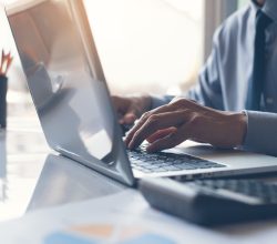 Business,Man,Or,Accountant,Working,On,Laptop,Computer,With,Business